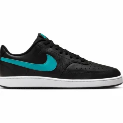 Nike Court Vision Low schoenen heren black dusty cactus white