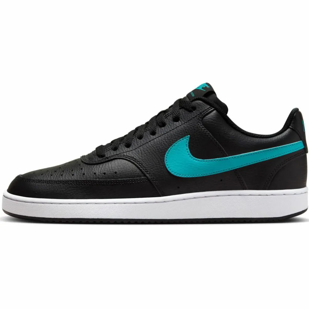 Nike Court Vision Low schoenen heren black dusty cactus white