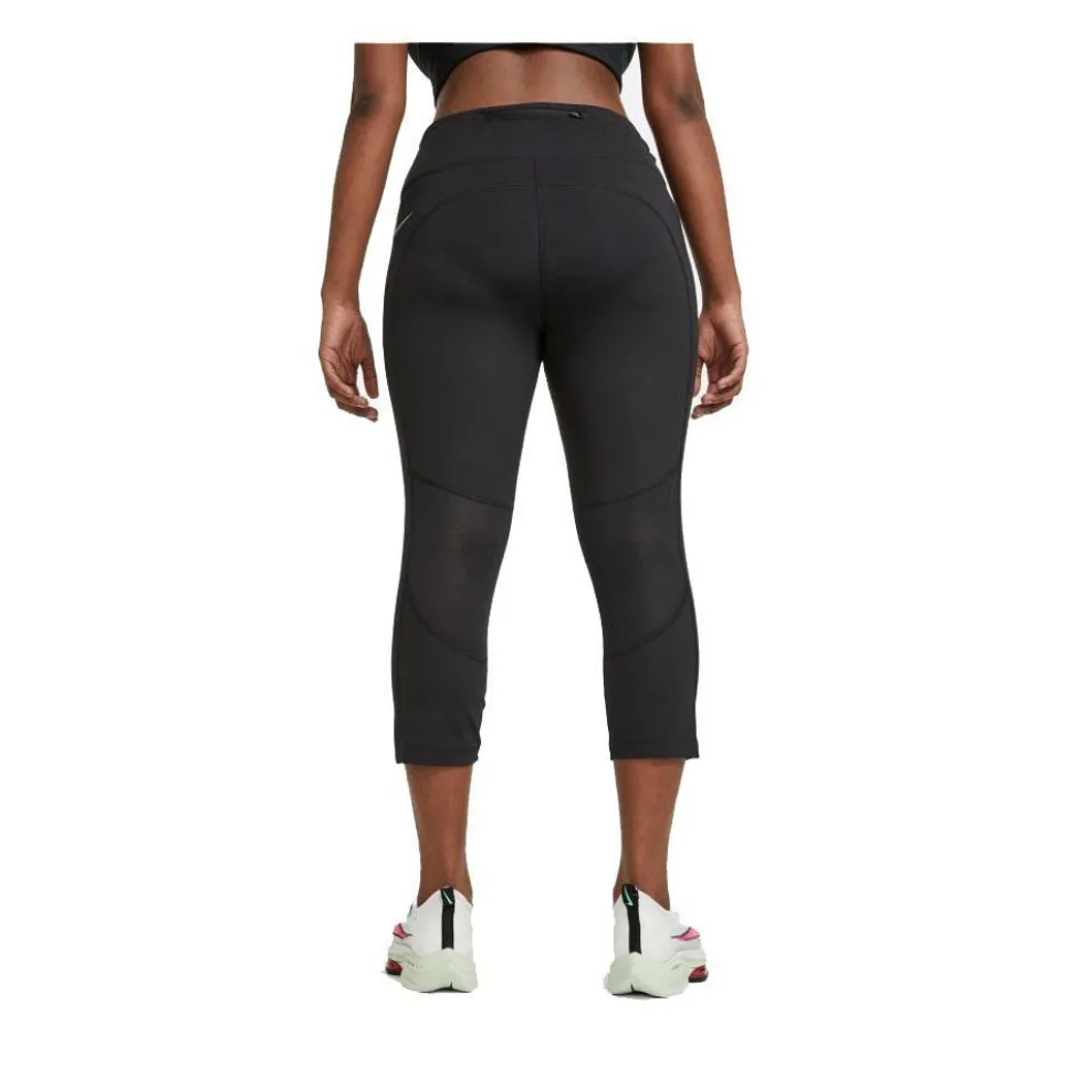 Nike Dri-FIT Fast hardloopbroek dames black silver