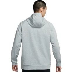 Nike Dri-FIT hoodie heren dark grey heather black