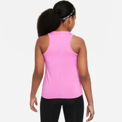 Nike Dri-FIT One tanktop junior playful pink white