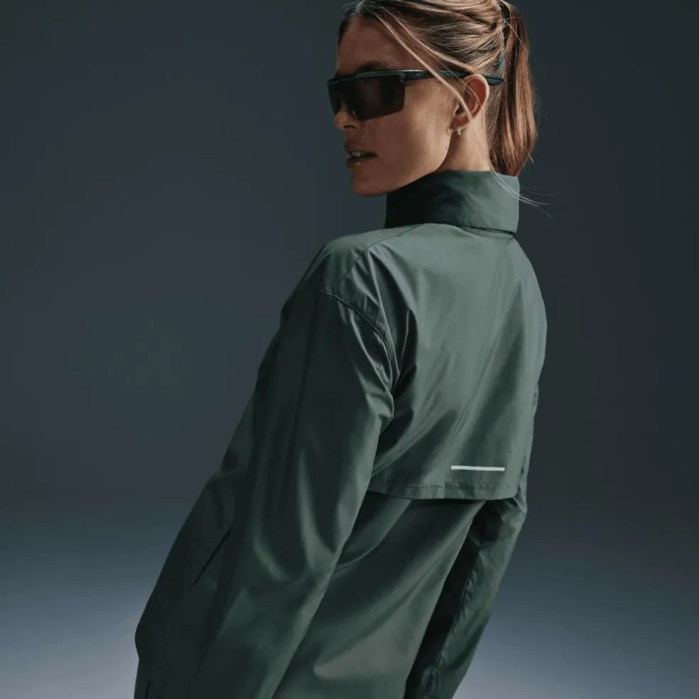 Nike Fast Repel hardloopjack dames vintage green black