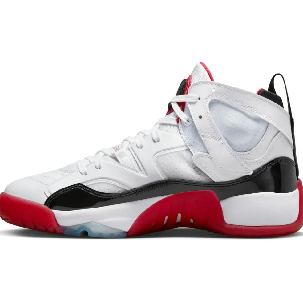Nike Jumpman Two Trey schoenen heren white gym red black