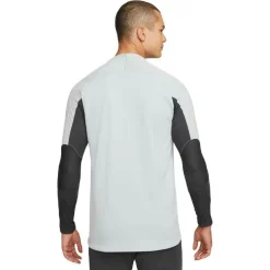 Nike Liverpool FC Strike Winter Warrior trainingsshirt heren wolf grey anthracite chrome yellow