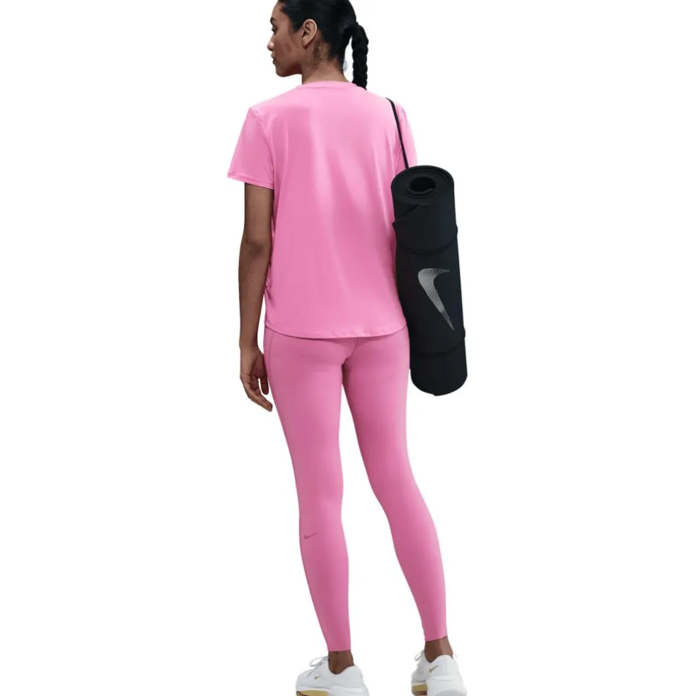 Nike One Classic shirt dames playful pink white