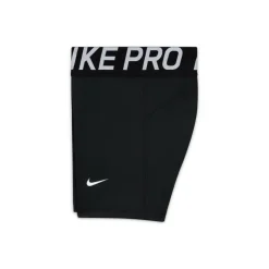 Nike Pro Big Kids' short junior black white