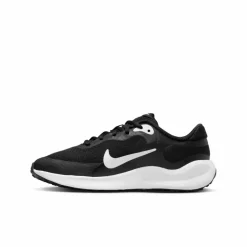 Nike Revolution 7 hardloopschoenen junior black white