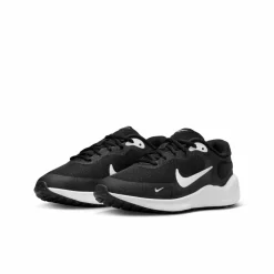 Nike Revolution 7 hardloopschoenen junior black white