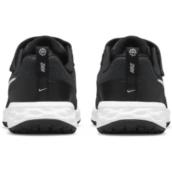 Nike Revolution 6 schoenen junior black dark smoke grey white