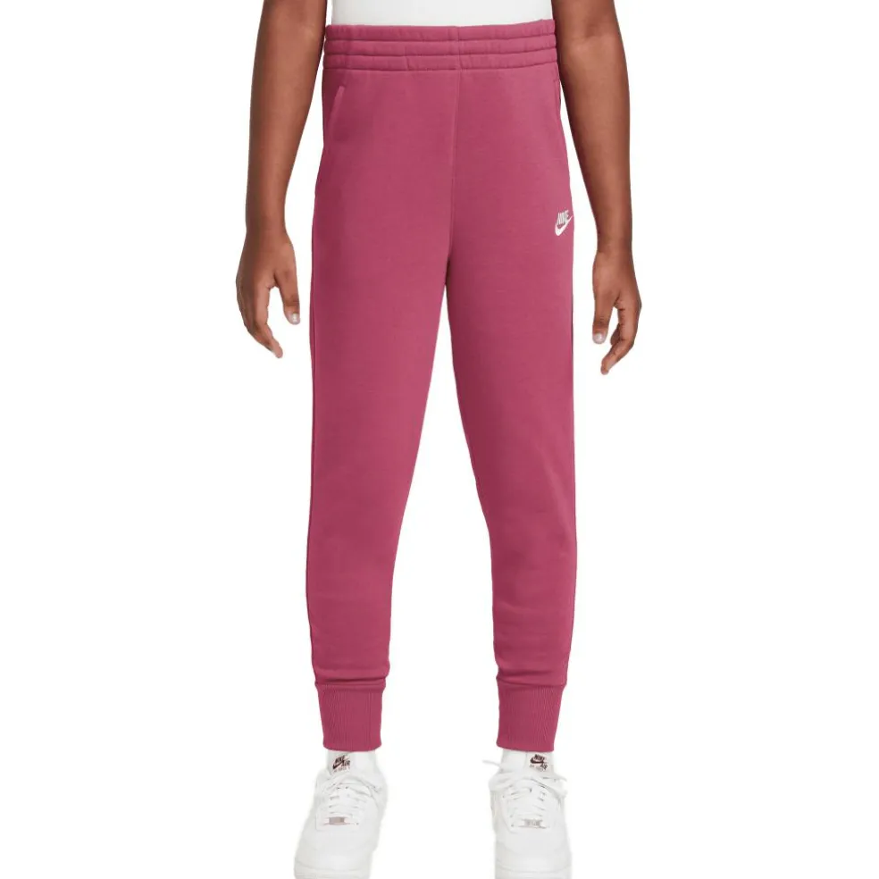 Nike Sportswear Club Fleece joggingbroek junior sweet beet