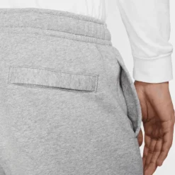 Nike Sportswear Club Fleece joggingbroek heren dark  greyheather matte silver white