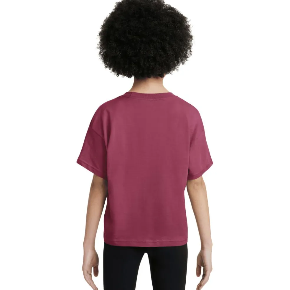 Nike Sportswear Essential shirt junior sweet beet