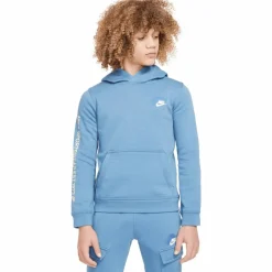 Nike Standard Issue hoodie junior aegean storm