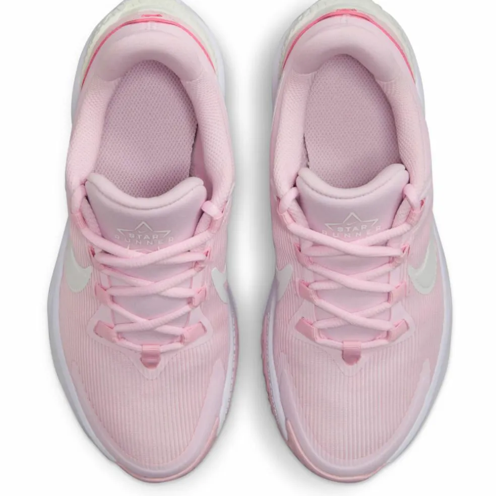 Nike Star Runner 4 hardloopschoenen junior pink foam white