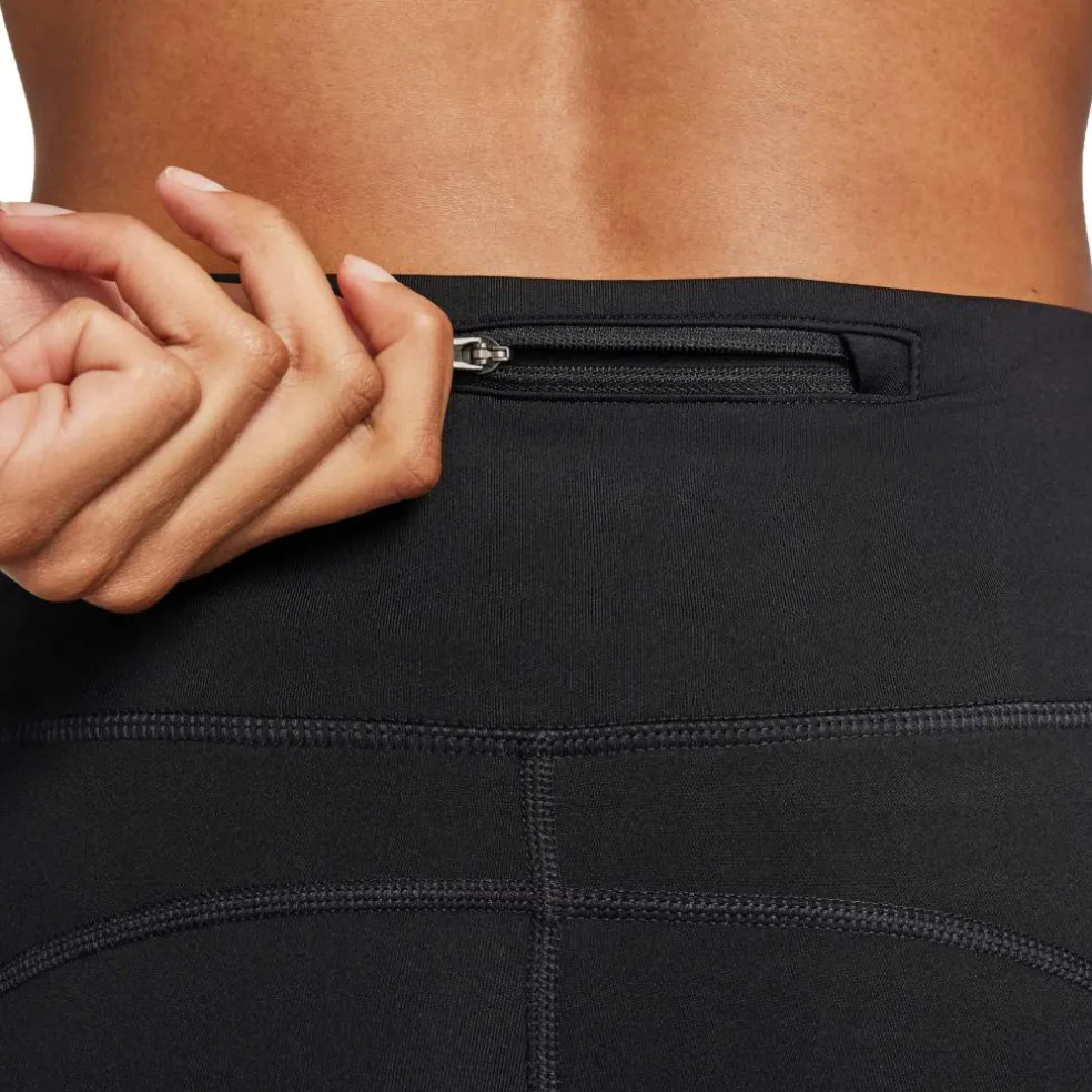 Nike Swoosh Fast hardloopbroek dames black white