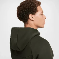 Nike Tech Fleece Windrunner vest heren sequoia medium olive black