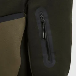 Nike Tech Fleece Windrunner vest heren sequoia medium olive black