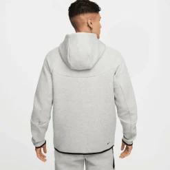 Nike Tech Fleece Windrunner vest heren dark grey heather black