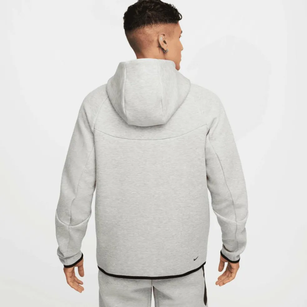 Nike Tech Fleece Windrunner vest heren dark grey heather black