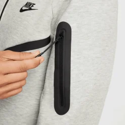 Nike Tech Fleece Windrunner vest heren dark grey heather black