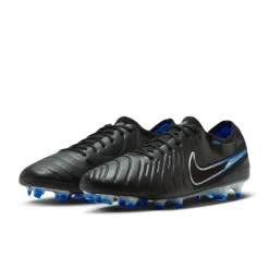 Nike Tiempo Legend 10 Elite voetbalschoenen heren zwart hyper royal chrome