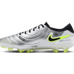 Nike Tiempo Legend 10 Elite FG voetbalschoenen heren metallic silcer volt black