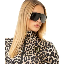NIKKIE Nantes Leopard skipully dames hummus