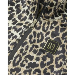 NIKKIE Nantes Leopard skipully dames hummus