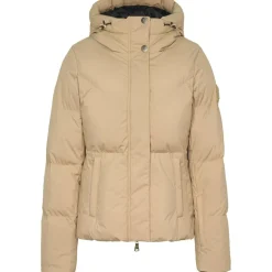 NIKKIE Nasher winterjas dames hummus