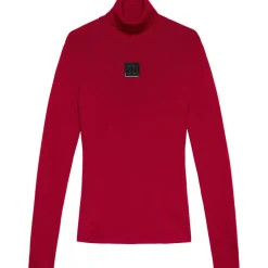 NIKKIE Noroton Turtleneck sweater dames racing red
