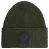 NIKKIE Round Patch muts dames forest green