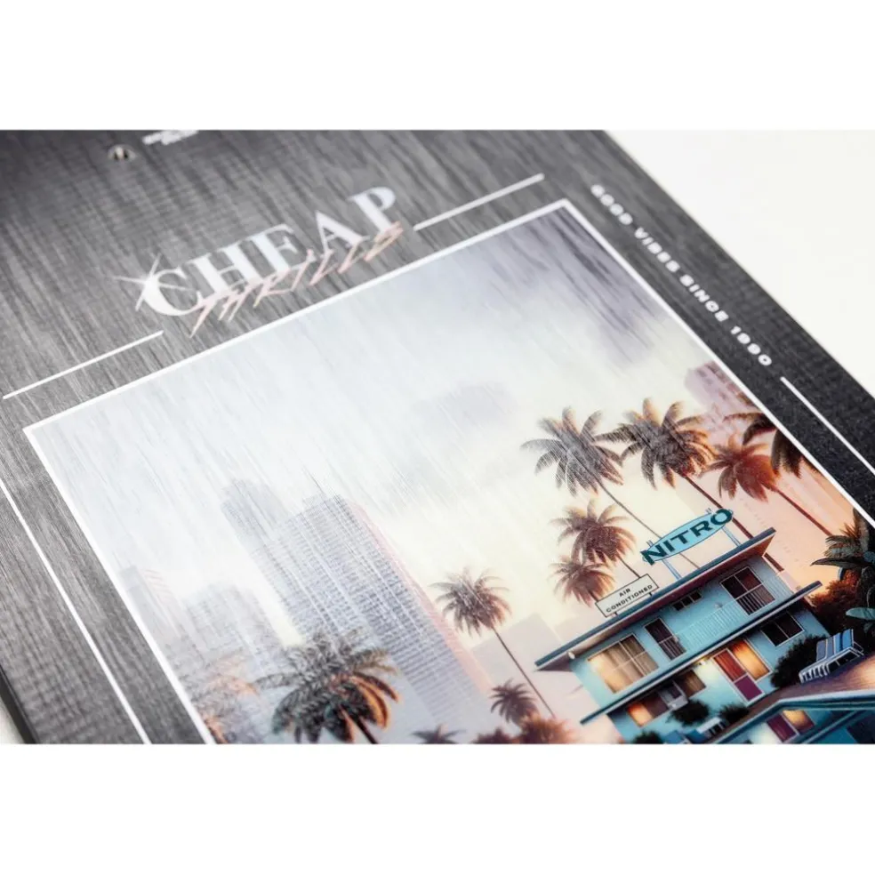 Nitro Cheap Thrills Wide 25 - 26 snowboard