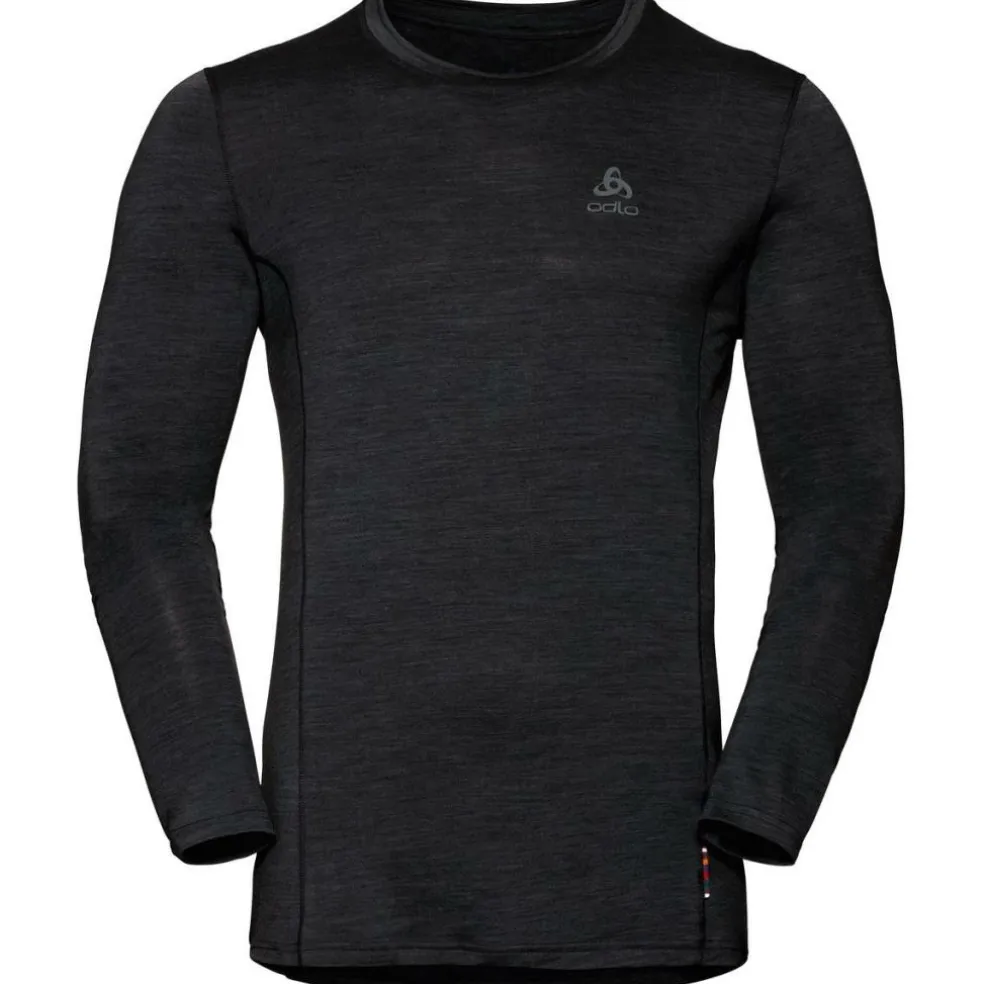 ODLO Performance Wool Light LS thermoshirt heren black