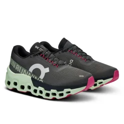 On Cloudmonster 2 hardloopschoenen dames asphalt lima