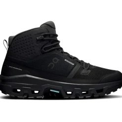 On Cloudrock Mid wandelschoenen heren black black