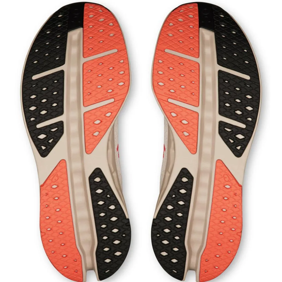 On Cloudsurfer Max hardloopschoenen dames ivory salmon