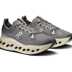 On Cloudsurfer Max hardloopschoenen dames asphalt ice