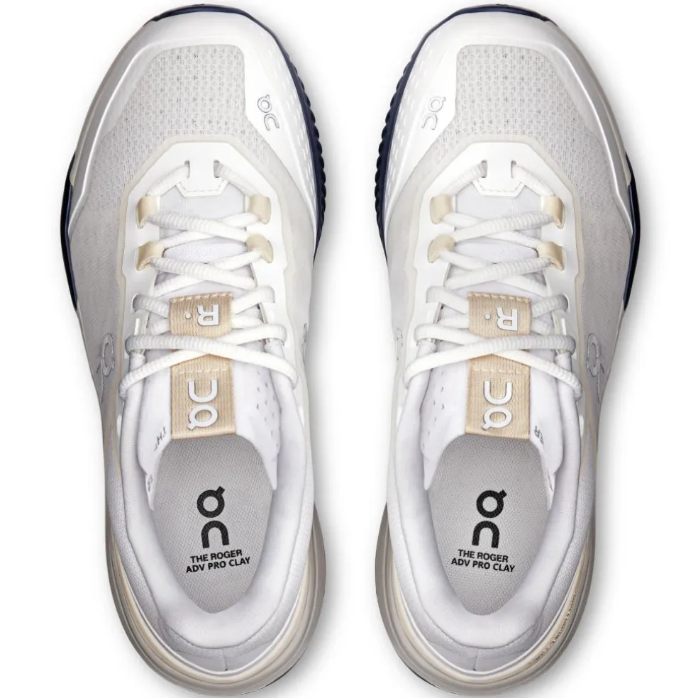 On THE ROGER Advantage Pro Clay tennisschoenen dames white cream