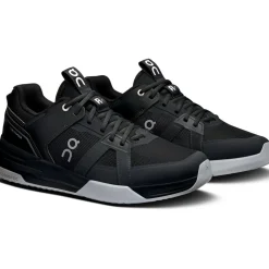 On THE ROGER Clubhouse Pro tennisschoenen heren black glacier
