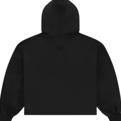 Osaka Cropped hoodie dames black