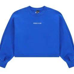 Osaka Cropped sweater dames princess blue