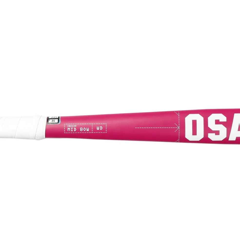 Osaka Mid Bow WD hockeystick junior raspberry