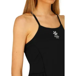 Osaka Pleated Tech tennisjurk dames black