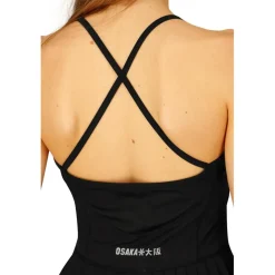 Osaka Pleated Tech tennisjurk dames black