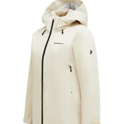 Peak Performance  ANIMA softshell winterjas dames sand fog