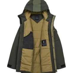 Peak Performance  2L Stretch parka winterjas heren olive extreme pine needle