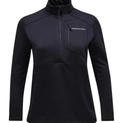 Peak Performance  Trail Polartec Half Zip skipully dames black