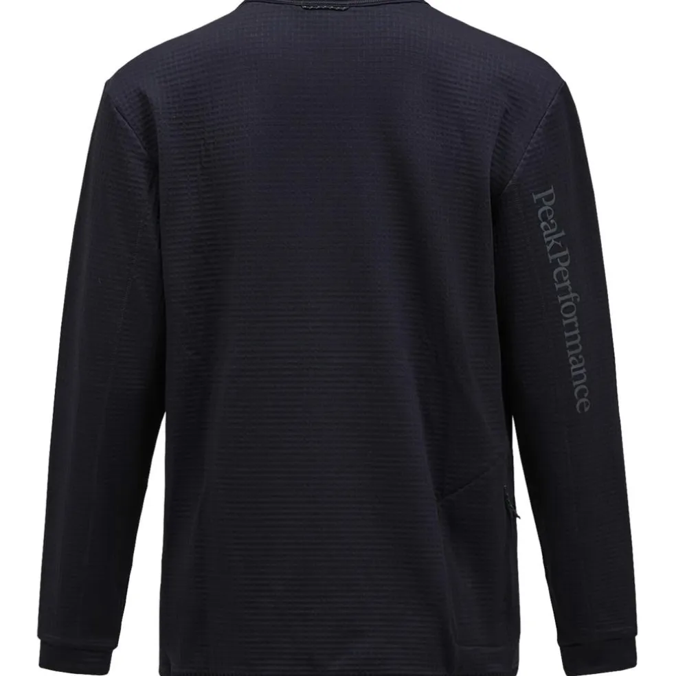 Peak Performance Trail Polartec sweater heren black