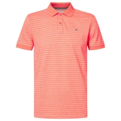 Petrol Industries  Polo heren fiery coral