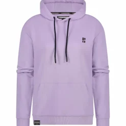 Poederbaas Arty hoodie dames lila